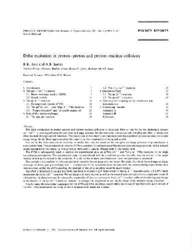 Physics Reports vol.230