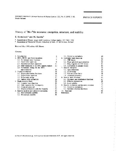 Physics Reports vol.232