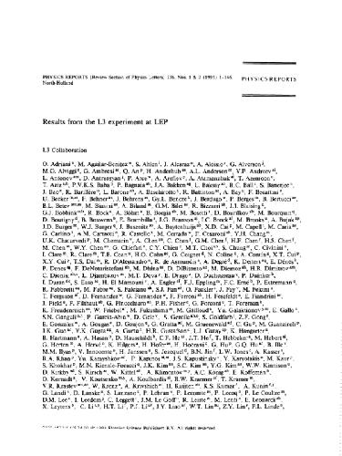 Physics Reports vol.236