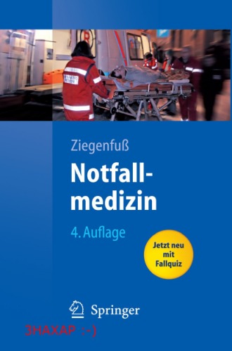 Notfallmedizin 4. Auflage