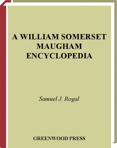 A William Somerset Maugham Encyclopedia