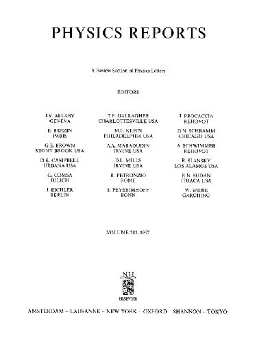 Physics Reports vol.283