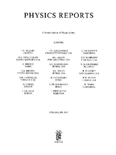 Physics Reports vol.290