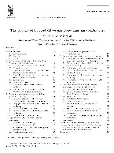 Physics Reports vol.303