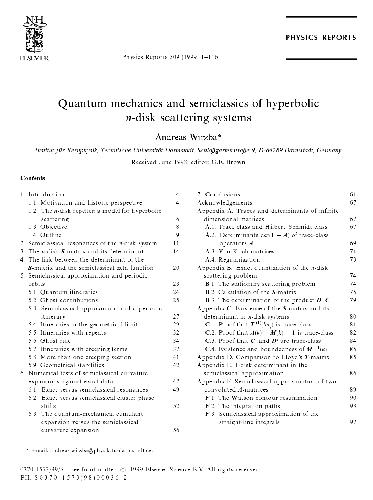 Physics Reports vol.309