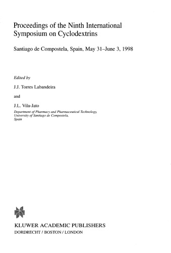 Proceedings of the Ninth International Symposium on Cyclodextrins