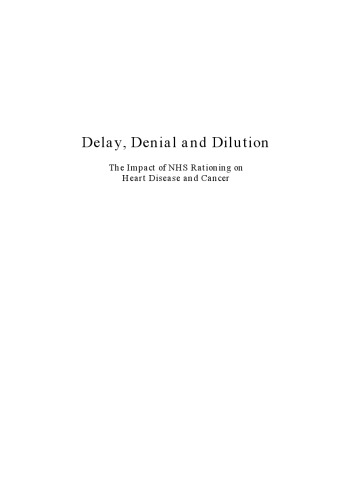 Delay, Denial and Dilution (Choice in Welfare)