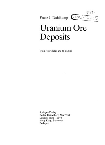 Uranium Ore Deposits