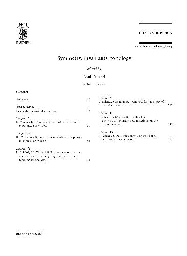 Physics Reports vol.341