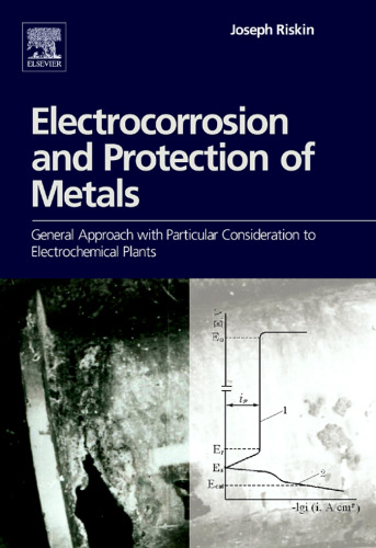 Electrocorrosion and Protection of Metals: General approach with particular consideration to electrochemical plants