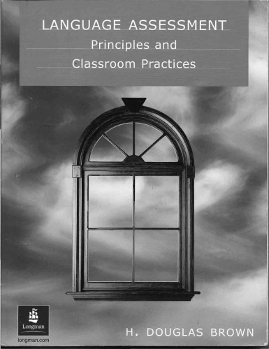 Language Assessment - Principles and Classroom Practice