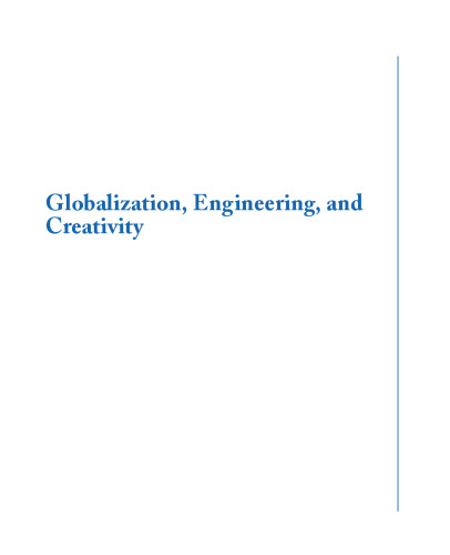 Globalization, Engineering, and Creativity