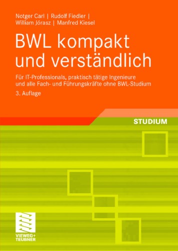 BWL kompakt und verständlich, 3. Auflage