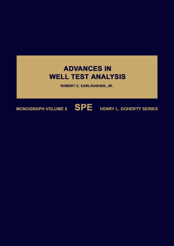 Advances in Well Test Analysis