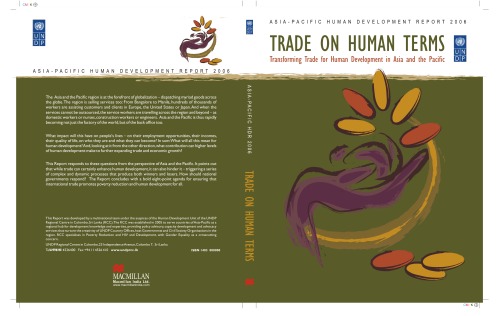 Trade on Human Terms Transforming Trade for Human Development in Asia and the Pacific