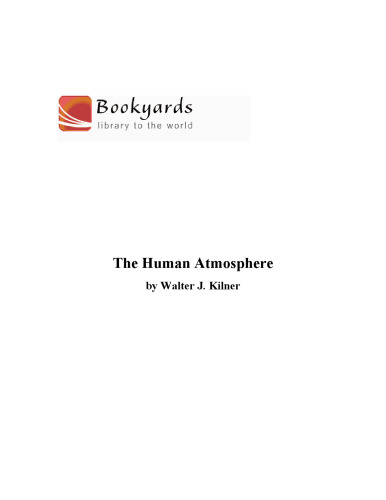 The Human Atmosphere (Forgotten Books)