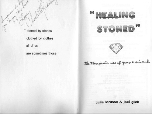 Healing Stoned: The Therapeutic Use of Gems & Minerals