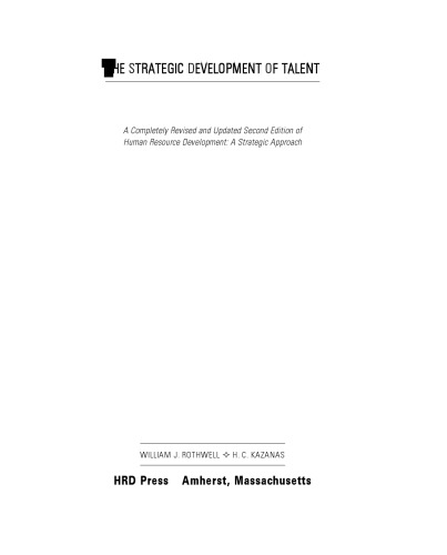 The Strategic Development of Talent