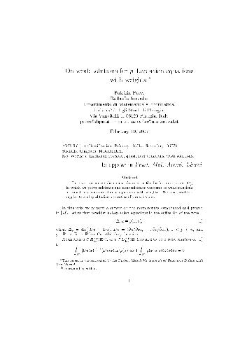 On weak solutions for p-Laplacian equations with weights