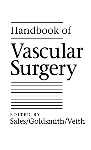 Handbook of Vascular Surgery