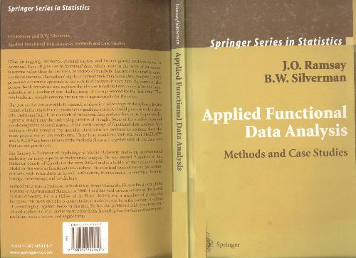 Applied Functional Data Analysis: Methods and Case Studies