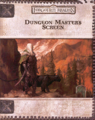 Dungeon Master's Screen (Dungeons & Dragons: Forgotten Realms, Campaign Accessory)