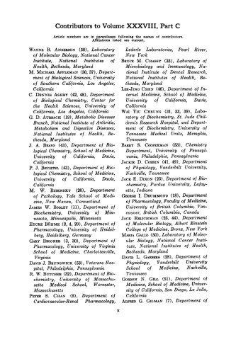 Hormone Action, Part C: Cyclic Nucleotides