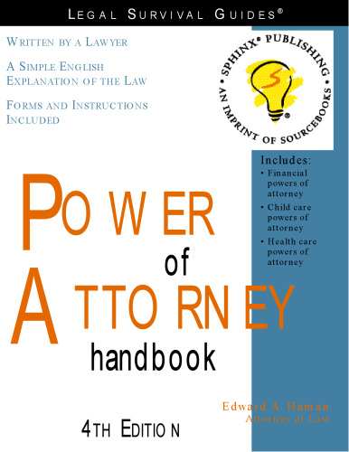 Power of Attorney Handbook 4th Edition