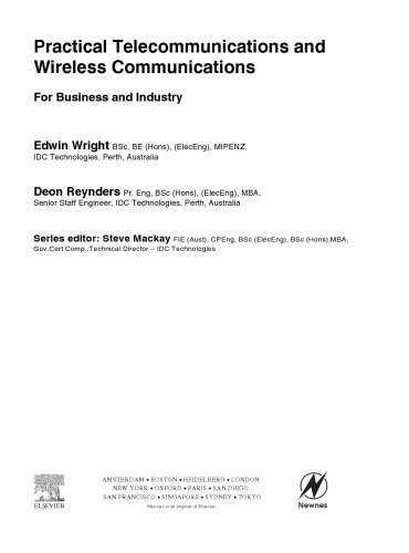 Practical Telecommunications and Wireless Communications: For Business and Industry (Practical Professional Books from Elsevier)