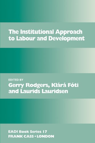 The Institutional Approach to Labour and Development (Eadi Book Series, 17)