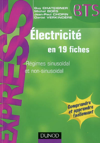 Électricité en 19 fiches : Régimes sinusoïdal et non-sinusoïdal