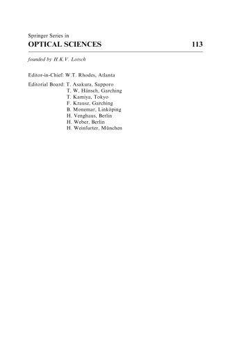 Photorefractive Materials and Their Applications 1: Basic Effects (Springer Series in Optical Sciences)