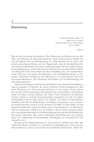 Moderne Enterprise Architekturen