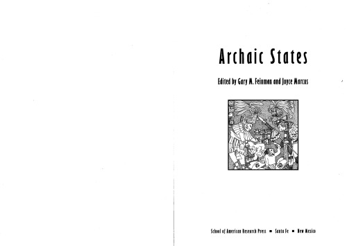 Archaic States (School of American Research Advanced Seminar Series)