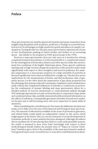 Modern Mass Spectrometry (Topics in Current Chemistry) (v. 225)