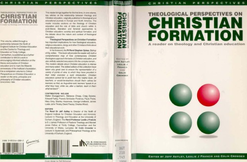 Theological perspectives on christian formation: a reader on theology and Christian education
