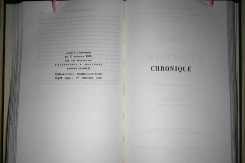 Hydace. Chronique. Tome 2