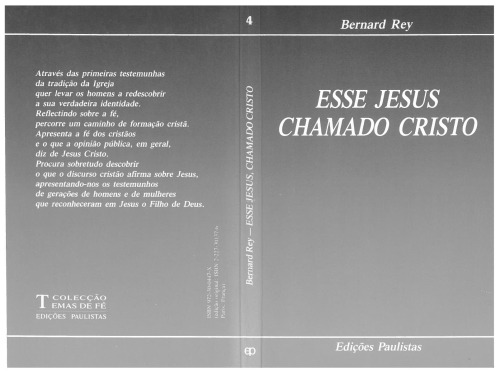 ESSE JESUS CHAMADO CRISTO