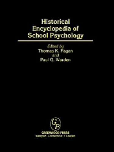 Historical Encyclopedia of School Psychology
