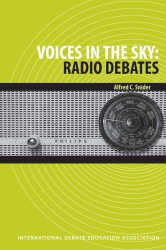 Voices in the sky: radio debates