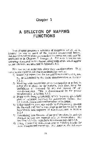 Conformal Mapping: Methods and Applications (Chapter 3)