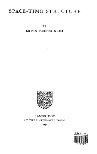 Space-Time Structure