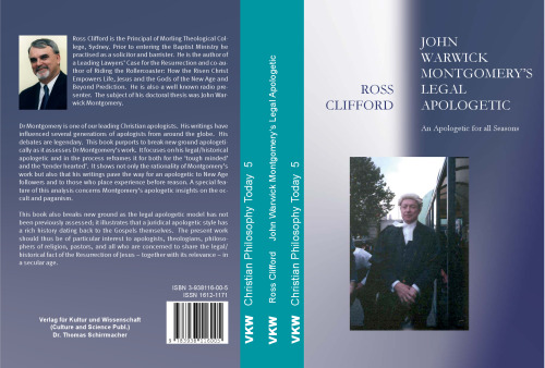 John Warwick Montgomery's Legal Apologetic