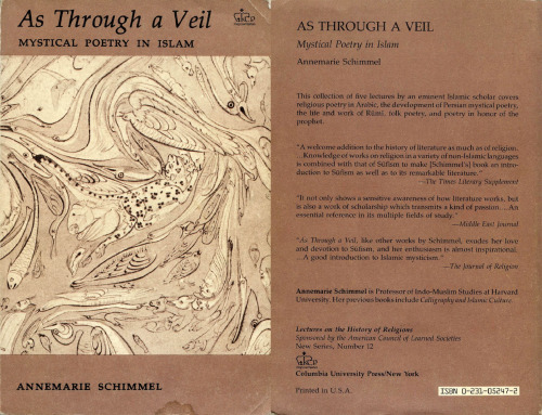 As Through A Veil: Mystical Poetry in Islam