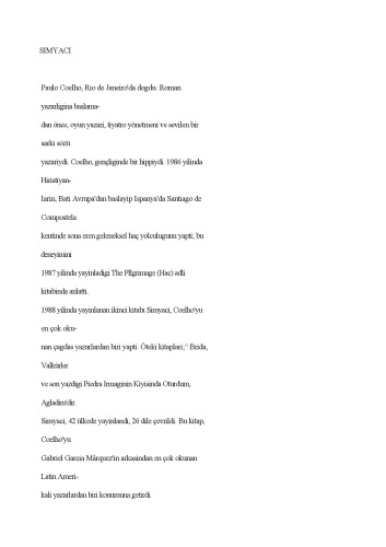 Simyacı-The Alchemist