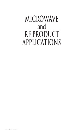 Microwave and RF Product Applications (Principles and Applications in Engineering)
