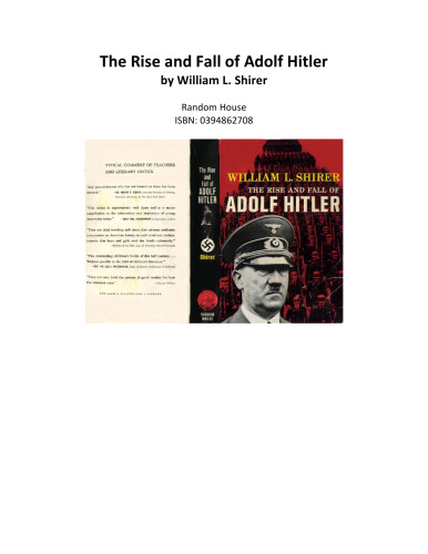 The Rise and Fall of Adolf Hitler