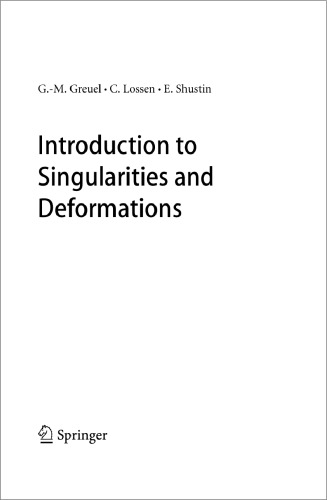Introduction to Singularities and Deformations