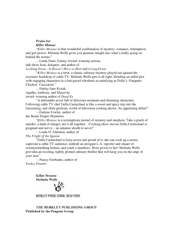 Killer Mousse (Della Cooks Mystery)