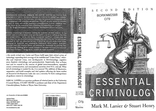 The Essential Criminology Reader